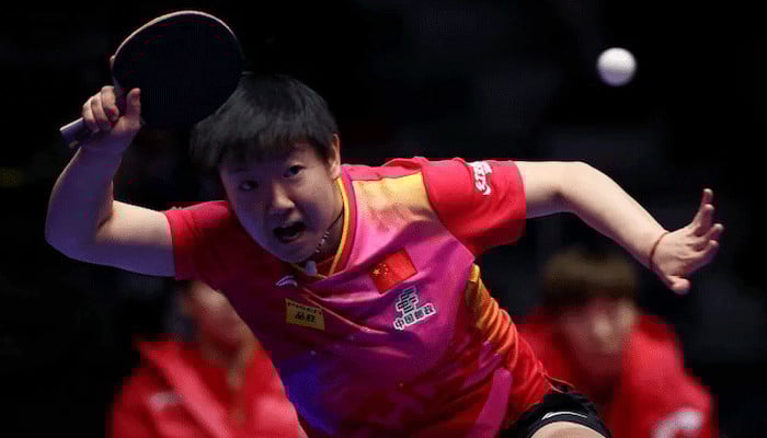 Sun Yingsha Dominates Wang Manyu in the World Table Tennis Championship Final