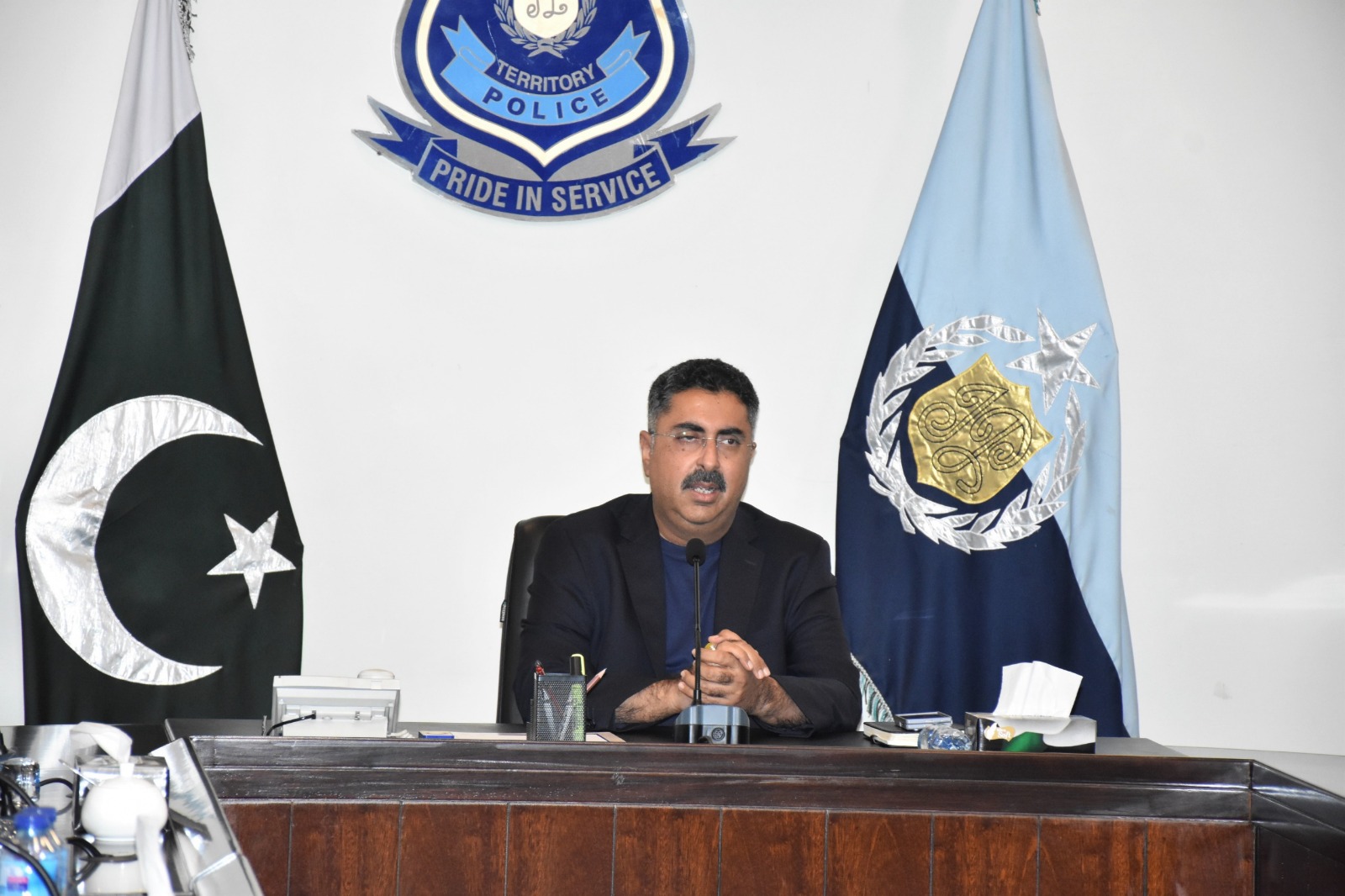 IGP Islamabad Syed Ali Nasir Rizvi Chairs Command Conference to Boost Operational Readiness and Community Policing