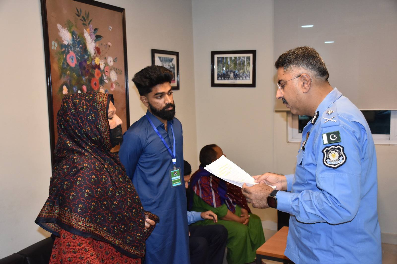 Redressal of Public Grievances Top Priority, Says IGP Syed Ali Nasir Rizvi