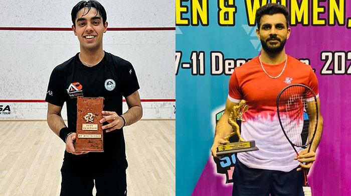 Ashab, Tayyab of Pakistan Advance to Squash Championship Quarterfinals