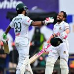 Bangladesh Buoyed by Shanto, Rahim Centuries in Sri Lanka Test