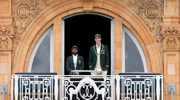 Cummins and Bavuma Display ICC Test Mace Before WTC Finale