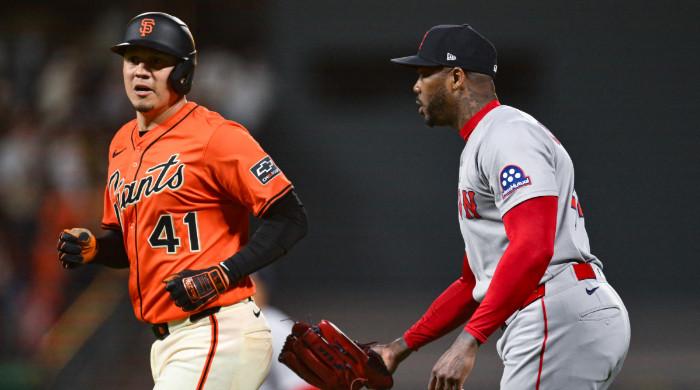 Devers' Home Run Propels Giants Past Red Sox