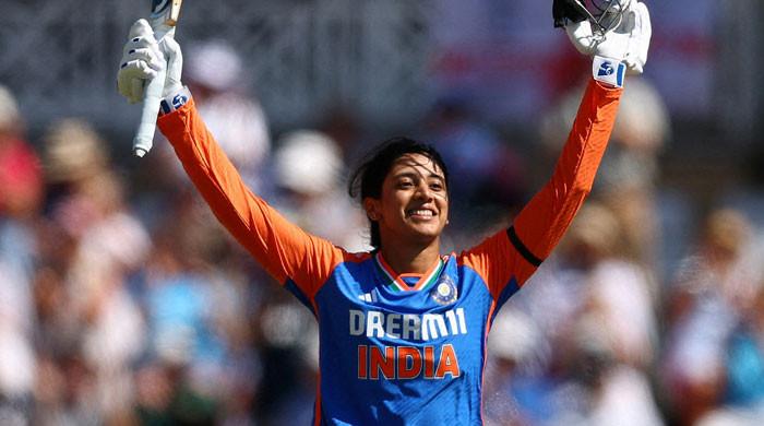 India Triumphs Over England in First T20I, Powered by Mandhana, Charani