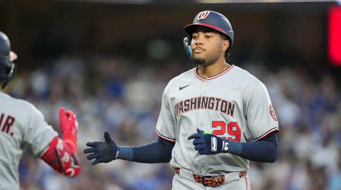 Nationals defeat Padres as James Wood belts three-run homer