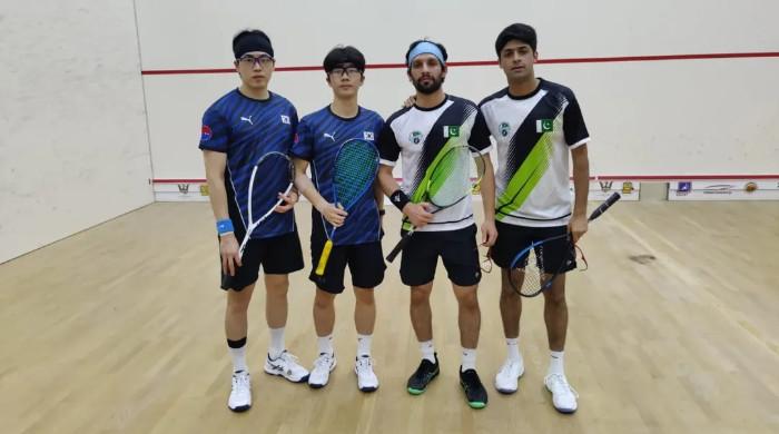 Pakistan advances to Asian Doubles Squash Championship Semifinals