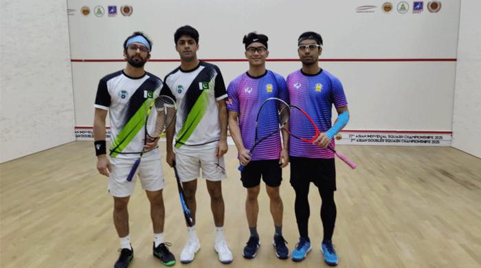 Pakistan secures spot in Asian Doubles Squash final by defeating Malaysia