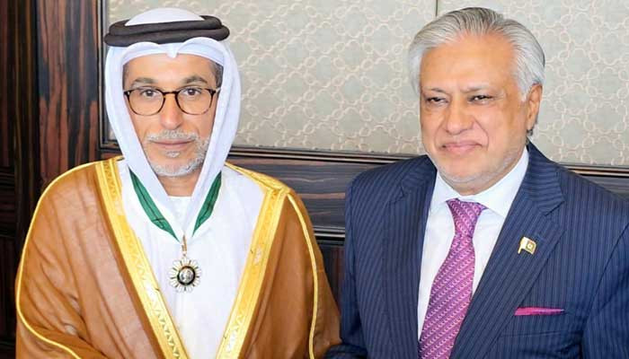 Pakistani Delegation Received by Top UAE Official Mohamed Saif Al Suwaidi