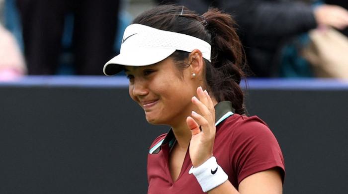 Raducanu soars, then cries, after defeating Ann Li in Eastbourne debut