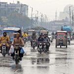 Showers greet Karachi residents as day begins