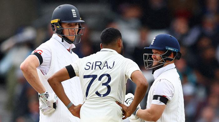 Watch: Mohammed Siraj has a fiery exchange with Ben Duckett