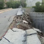 Newly Built Jinnah Square Link Road Collapses After Heavy Rain in Islamabad