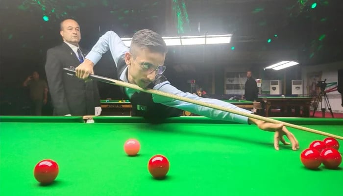 Ahsan Ramzan defeats Indian rival, advances to IBSF U21 Championship last 16