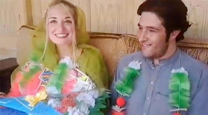 KP man marries American woman following two-year Facebook bond