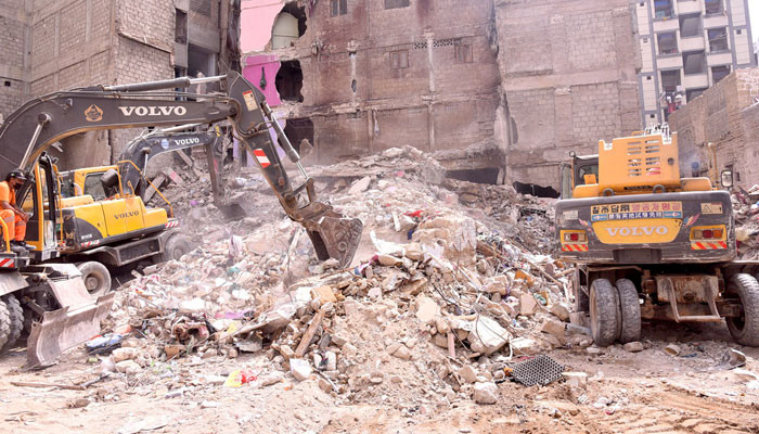 Karachi building collapse: Rescue efforts persist as deceased are laid to rest