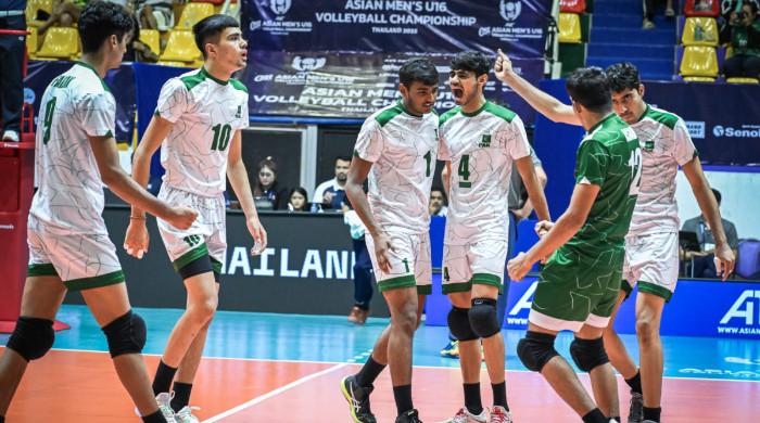 Pakistan Secures Fifth Straight Victory in Asian U16 Volleyball Championship