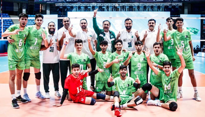 Pakistan Thrashes Uzbekistan in U19 Volleyball World Championship