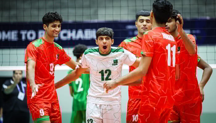 Pakistan Wins Second Straight Match in Asian U16 Volleyball Championship
