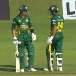 Pakistan powered to formidable score by Umar Amin, Shoaib Malik versus South Africa Champions