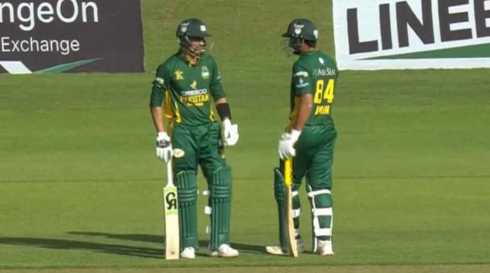 Pakistan powered to formidable score by Umar Amin, Shoaib Malik versus South Africa Champions