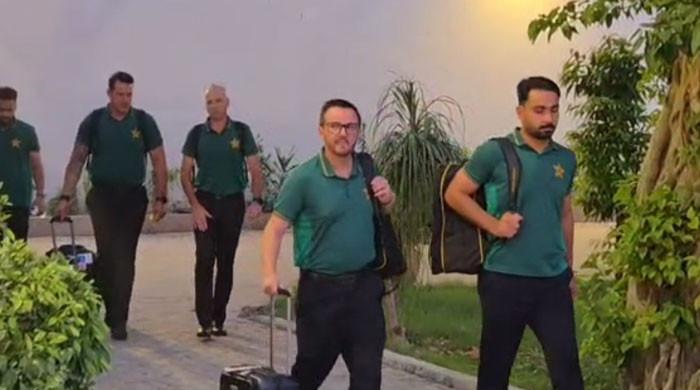 Pakistan squad’s initial contingent leaves for Bangladesh for T20I series