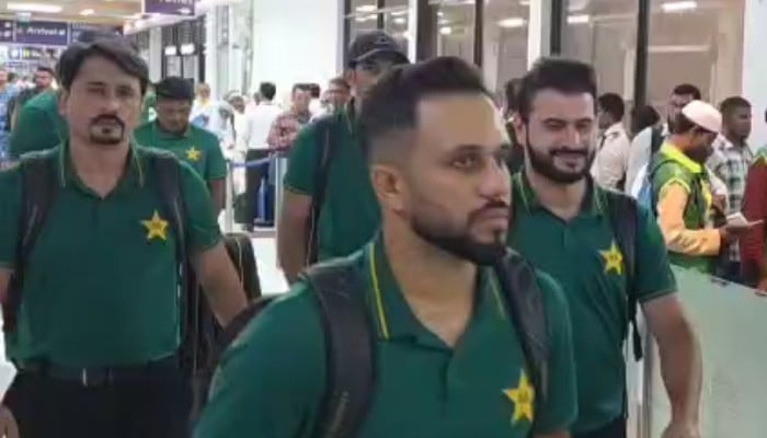 Pakistan's second squad batch arrives in Bangladesh for T20I series