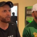 Shahid Afridi Reacts to Cancellation of Pakistan-India WCL 2025 Match