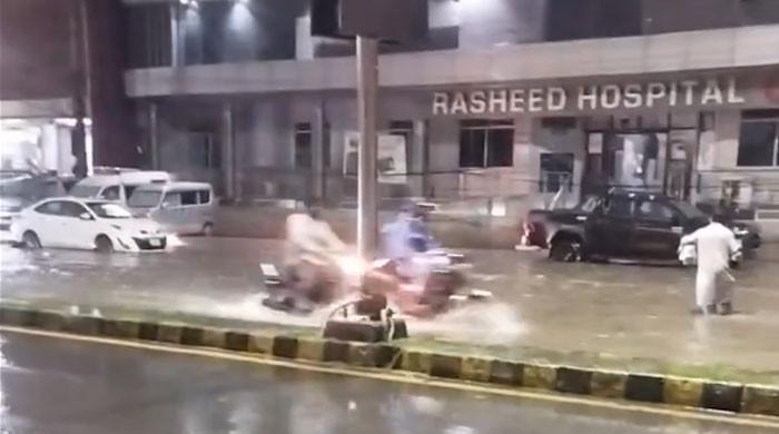 Torrential Rain Overwhelms Punjab Cities Overnight, Causing Flooding
