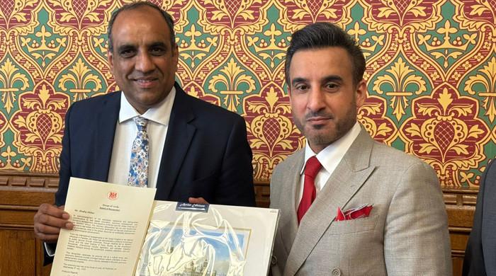 UK Parliament Honors British-Pakistani Entrepreneur for Investments in Pakistan
