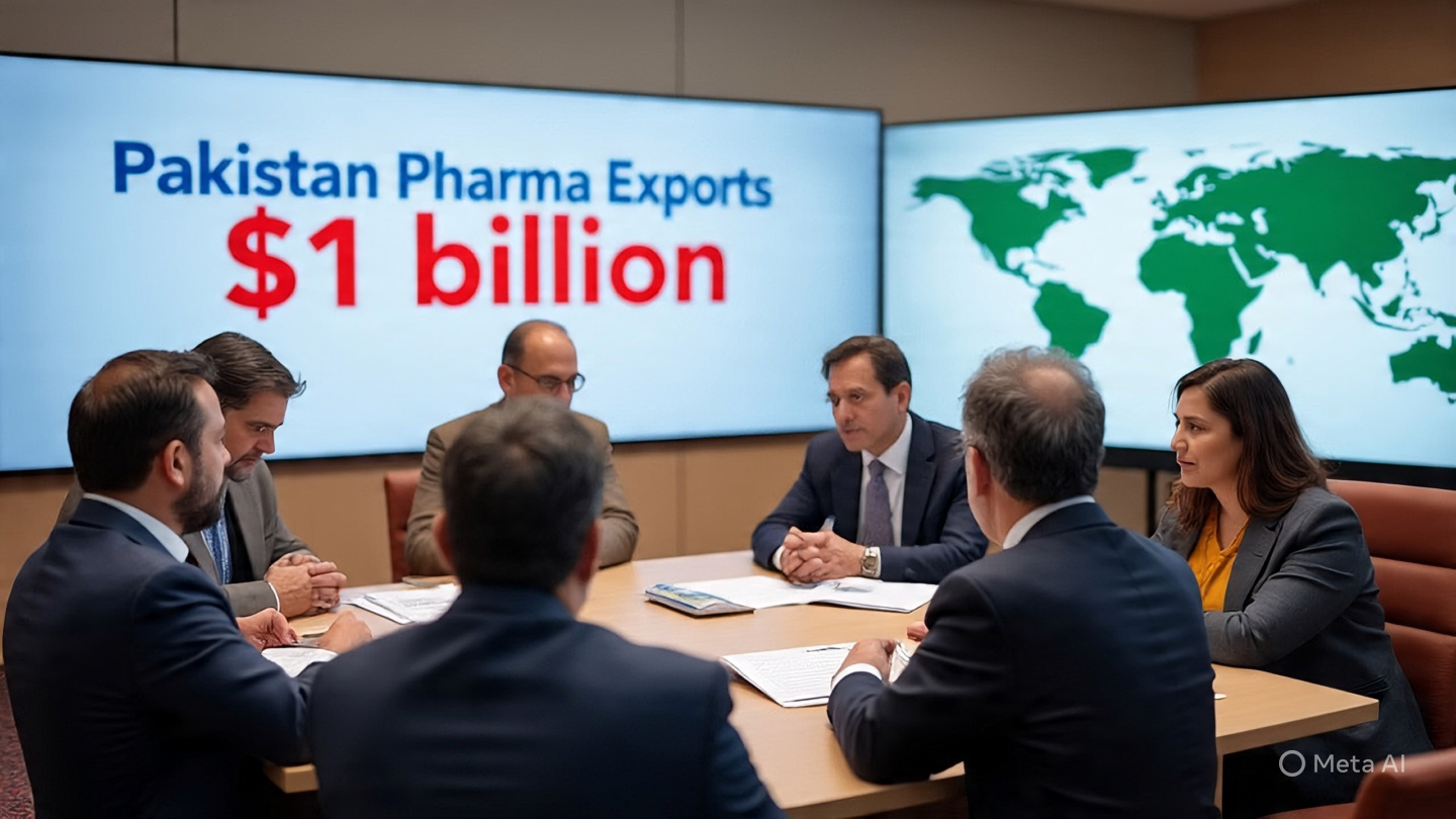 Pakistan Eyes $1 Billion Pharma Exports with Digital Reforms and Global Strategy