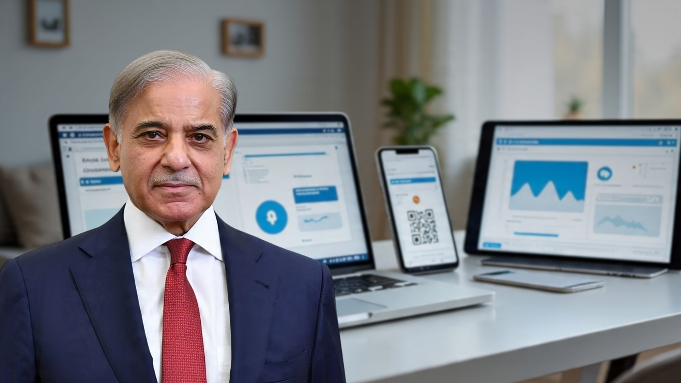 PM Shehbaz Sharif Emphasizes Digital Transactions to Ensure Economic Transparency