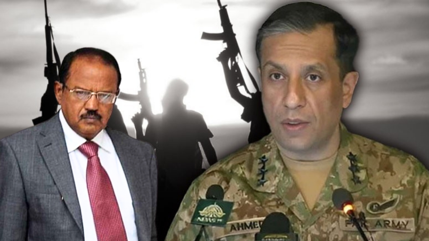 DG ISPR Alleges Ajit Doval as Orchestrator of Terror Network Operating in Pakistan
