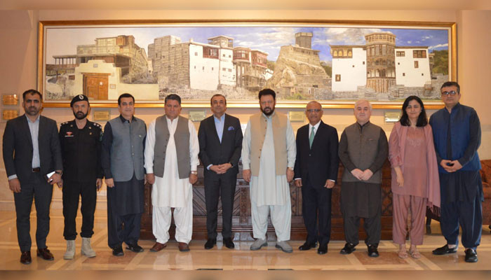 AKDN Leaders Welcomed by GB CM Gulbar Khan