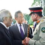 COAS meets Chinese FM, talks security and counter-terrorism in Islamabad