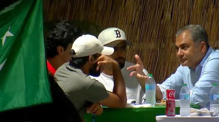 Mohsin Naqvi, PCB Chair, Meets Babar, Rizwan, Naseem in USA, Highlights Unity