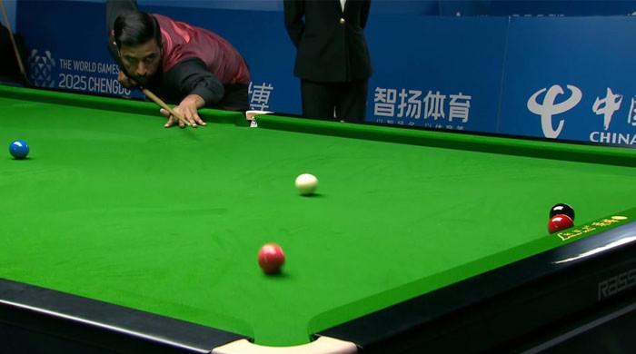 Muhammad Asif Qualifies for World Games Snooker Semi-Final