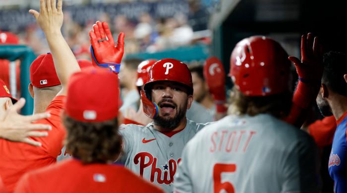 Phillies defeat Nationals; Schwarber stars in MLB game