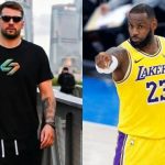 Reports: LeBron James Congratulates Luka Doncic on New Contract