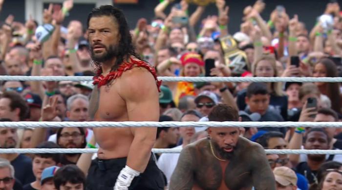 Roman Reigns, Jey Uso triumph over Bron Breakker, Bronson Reed at SummerSlam opener