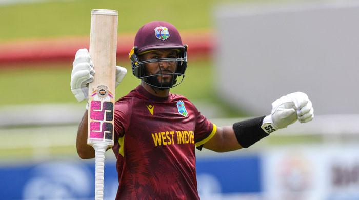 Shai Hope Marks Milestone, Hits Century Versus Pakistan in 3rd ODI