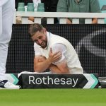 Shoulder injury sidelines Chris Woakes for rest of Oval Test