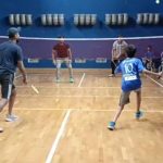 Usman and Fatima Secure Badminton Wins at Karachi's Jashn-e-Marka Haq Azadi Festival