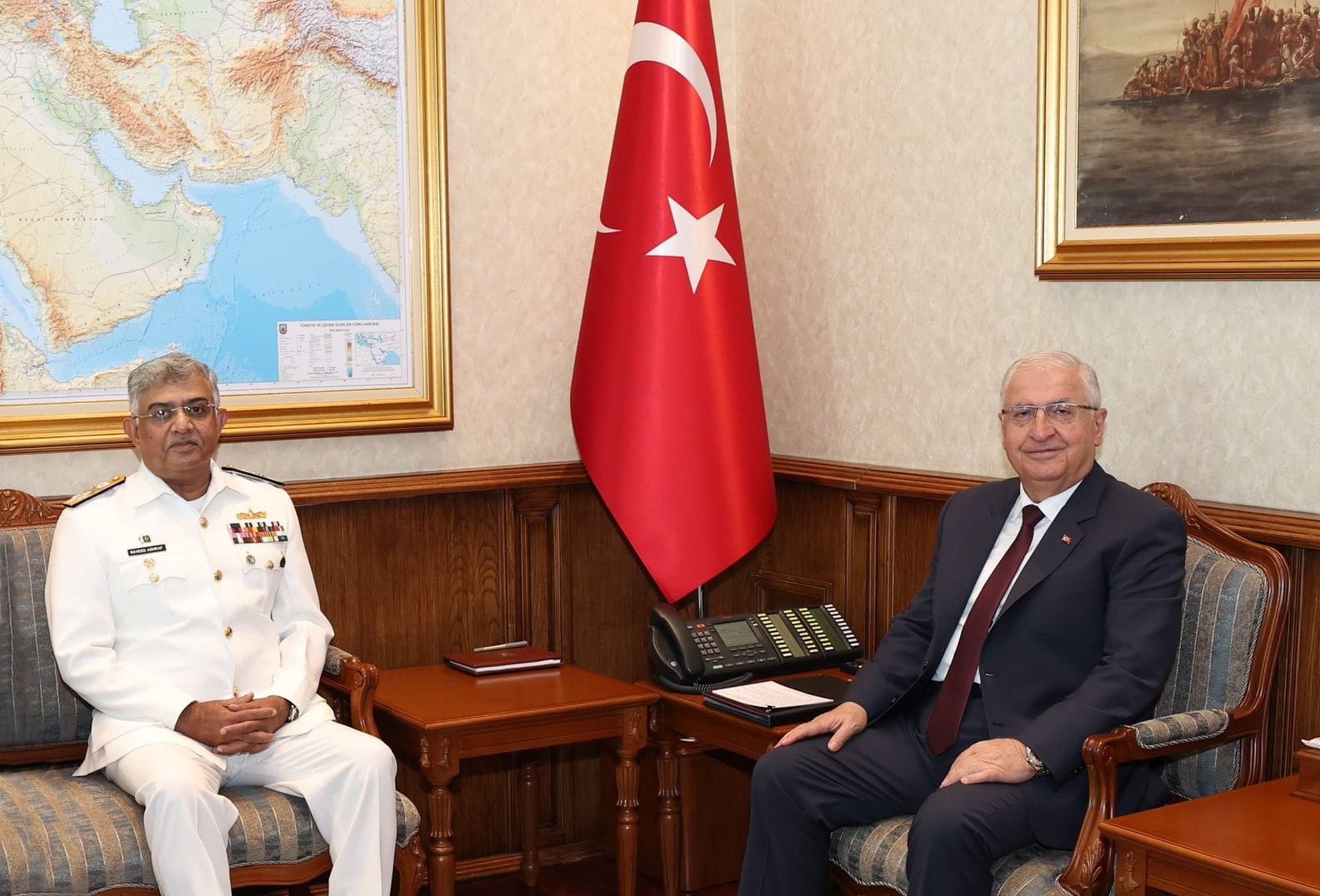 Pakistan Navy Chief Admiral Naveed Ashraf Receives Turkey’s Prestigious Legion of Merit in Strategic Visit