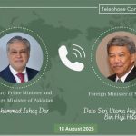 Malaysian Foreign Minister Expresses Condolences Over Flash Flood Tragedy in Northern Pakistan