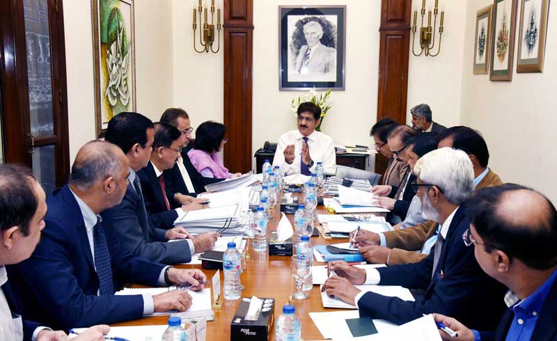 Sindh CM Murad Ali Shah Chairs 2nd Steering Committee Meeting for Pakistan International Maritime Expo & Conference