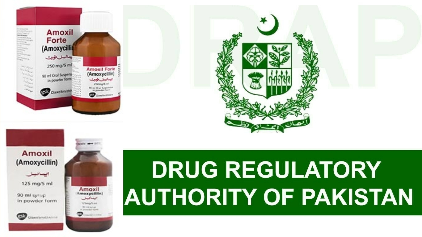 DRAP Orders Voluntary Recall of Amoxil Forte & Amoxil Suspensions Over Faulty Induction Seal