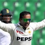 Noman Ali surpasses Abdul Qadir’s Test record at home