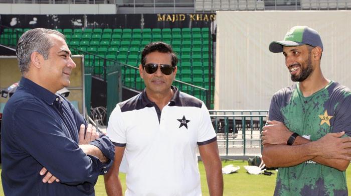 PCB Chairman Naqvi Observes Pakistan Team’s Training Session for South Africa Tests