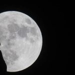 Pakistan night sky illuminated by Supermoon