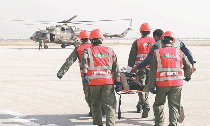Islamabad Airport Demonstrates Emergency Readiness in Full-Scale Safety Drill